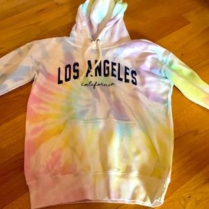 Rainbow Los Angeles Hoodie - Size Small
